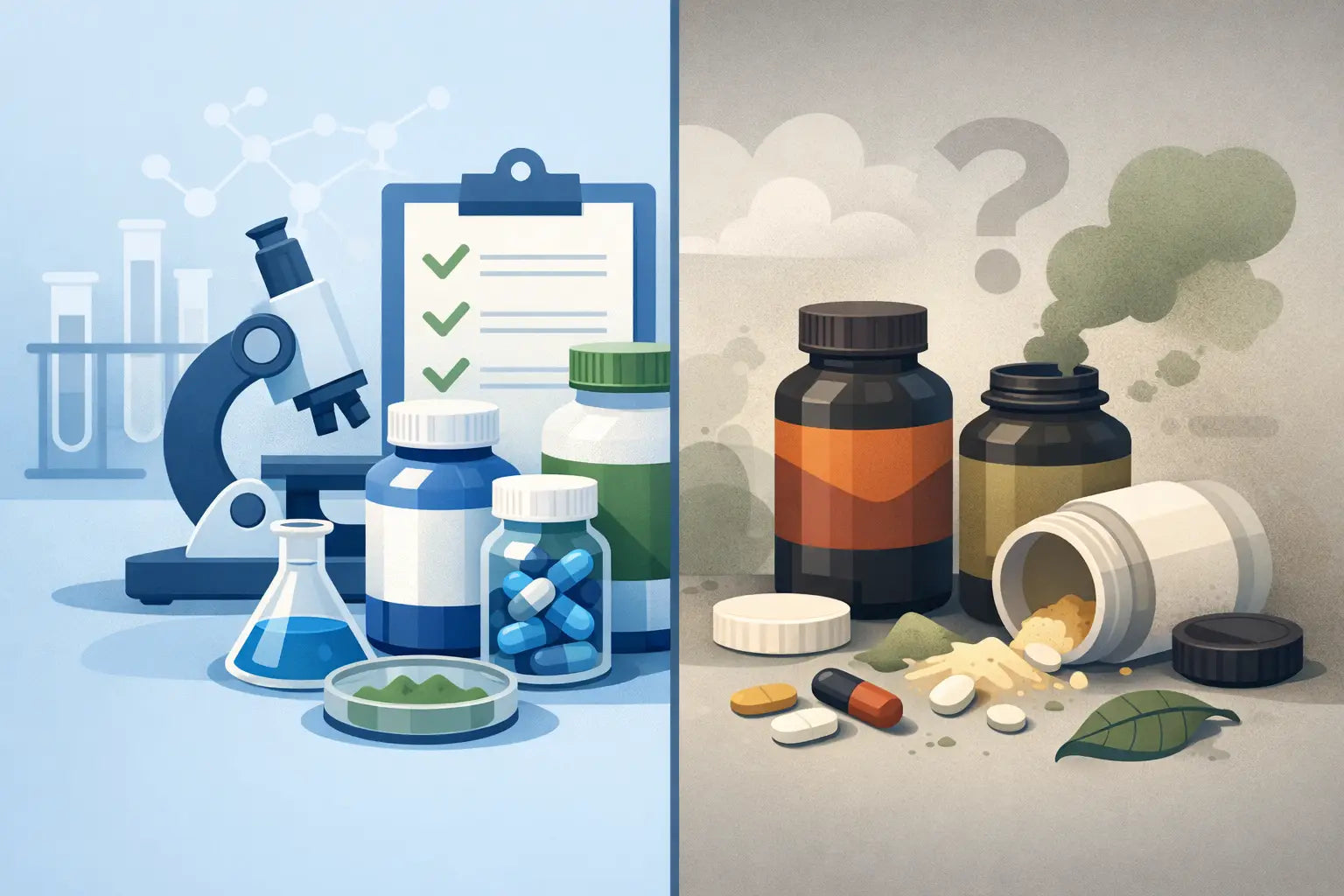 Lab Tested vs Untested Supplements